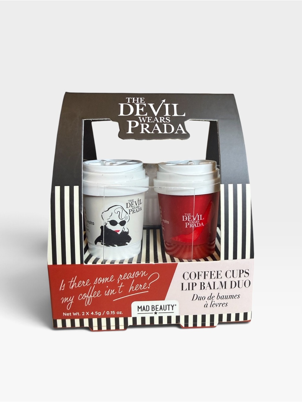 The Devil Wears Prada Coffee Cups Lip Balm Duo